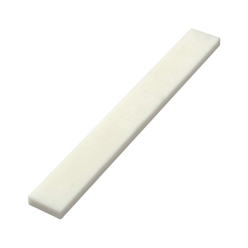 SAPHUE Pack of 6 Bone Guitar String Bridge Saddle Blank for Electric Bass Acoustic Classical Guitar Mandolin Banjo Ukulele DIY(6Pcs Saddle) - Image 4